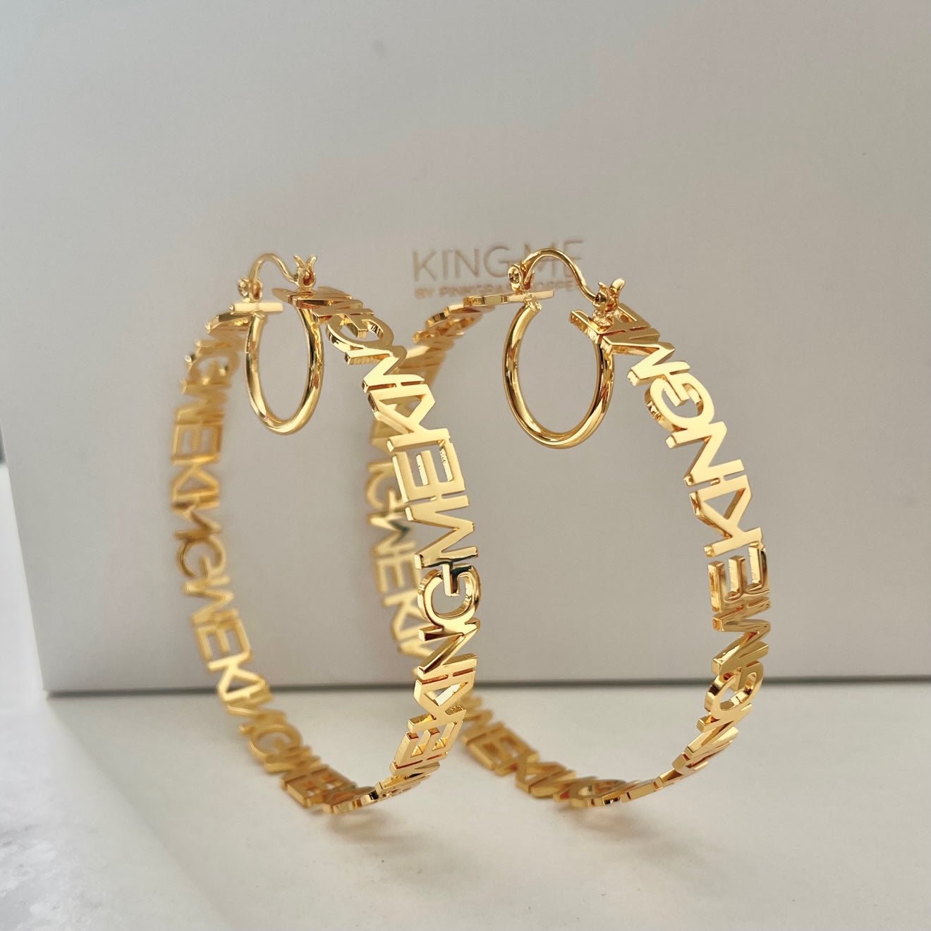 AROUND THE WAY CUSTOM NAME HOOPS - Main Image