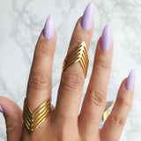 EGYPTIAN PYRAMIDS RINGS [SET] - KING ME Custom Jewelry by PG