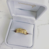 GOLD NUGGET RING - KING ME Custom Jewelry by PG