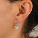 PHARAOH INITIAL EARRINGS - KING ME Custom Jewelry by PG